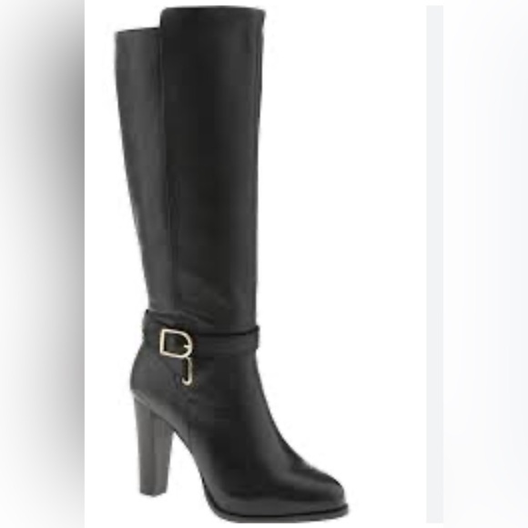 Banana Republic New in Box Shawna Knee Boots 9.5 Riding Boots Heeled Boots - Picture 1 of 7